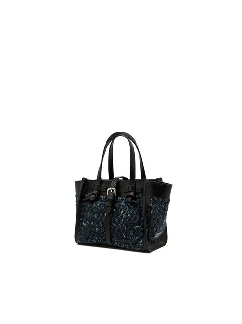 Borsa Miss Marcella in misto lana intrecciata Nero GIANNI CHIARINI | BS 11745NERO